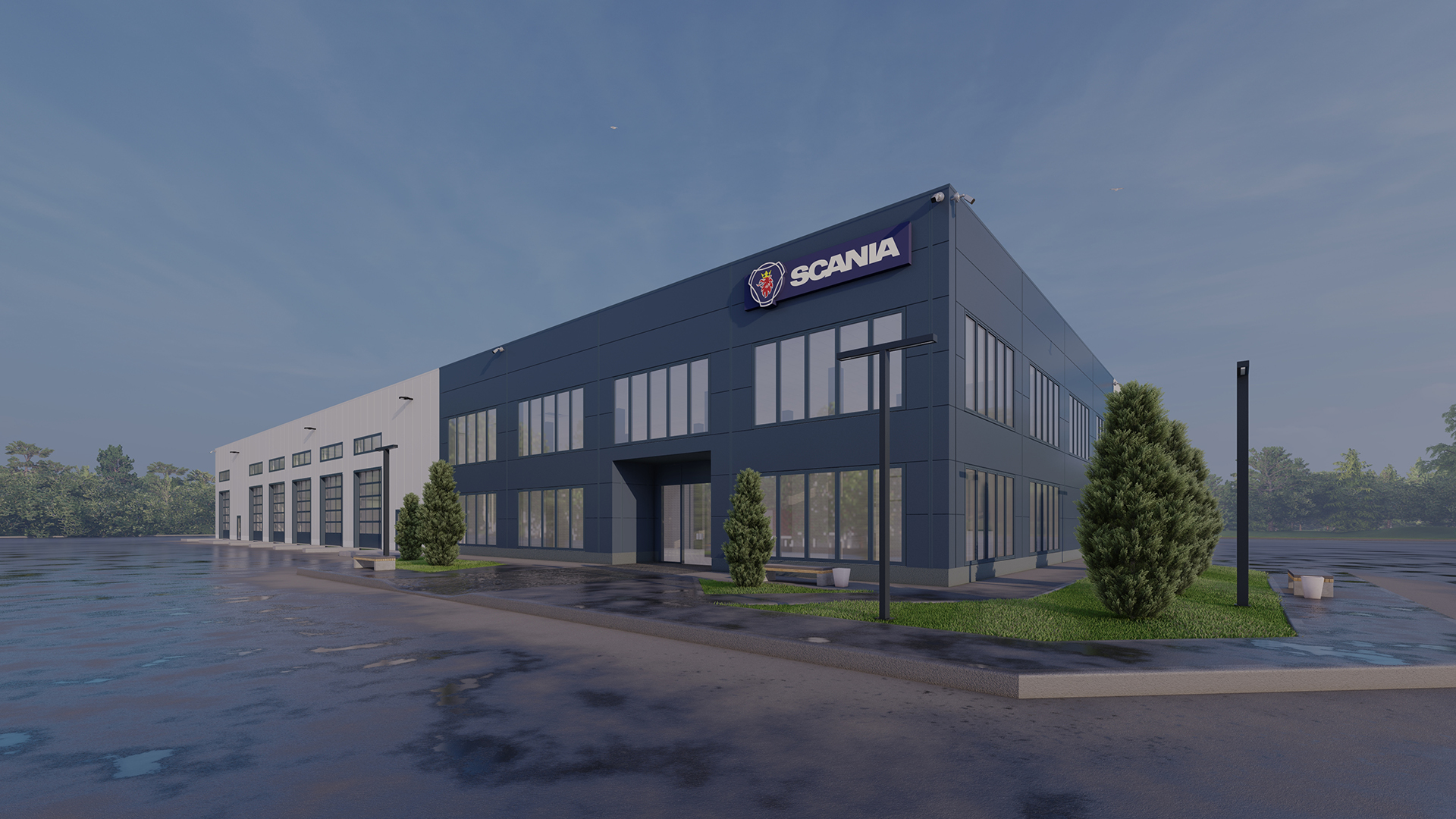 Станция технического обслуживания «SCANIA»